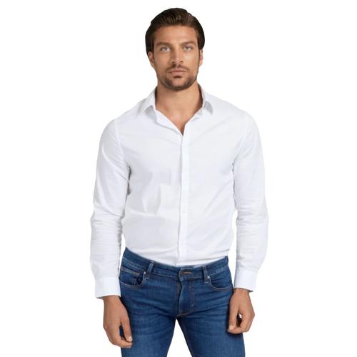 Chemise Guess Class Homme Blanc