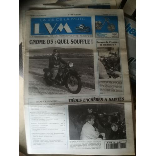 La Vie De La Moto 138 De 1994 Gnome Rhone D3