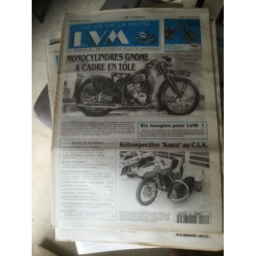 La Vie De La Moto 133 De 1994 Les Monocylindres Gnome Et Rhone