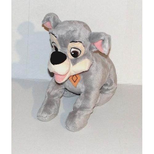 La Belle Et Le Clochard Disney Peluche Chien Clochard Nicotoy 24 Cm