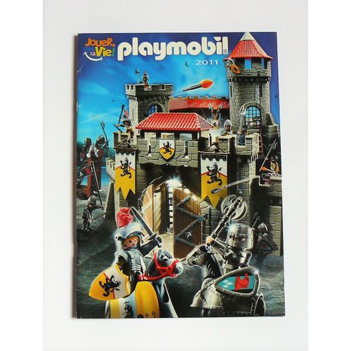 Catalogue Playmobil 2011 - 60 Pages - Zoo, Fermes, Chevaliers, Top Agents, Western
