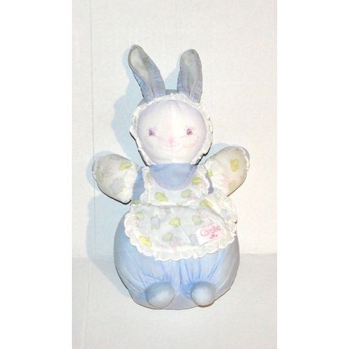 Doudou Poupée De Chiffon Lapin Vintage Corolle