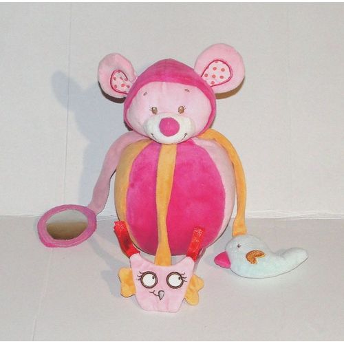 Doudou Souris Boule D'activités Tex Baby