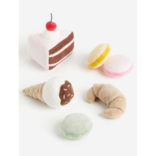 Doudou H&m Petits Gâteaux Cheesecake Macarons Glace Croissant Hetm Lot Sucré Jouets Peluches Enfants Soft Toys Sugar Baby