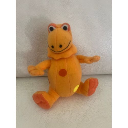 Peluche Doudou Casimir Orange Pois 2002 Tomy 14 Cm