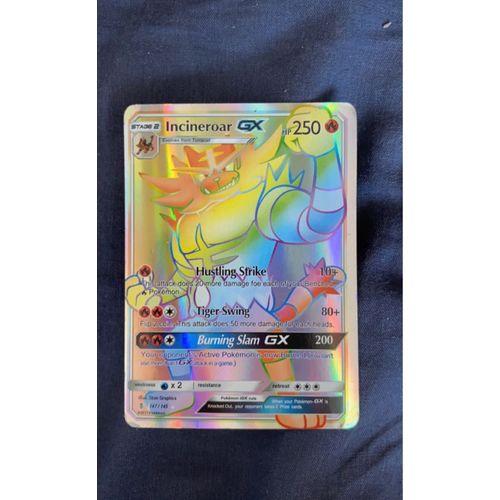 Carte Pokémon Secrète Incineroar 147/145