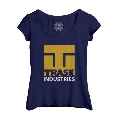 T-Shirt Femme Col Echancré Trask Industries Geek Comics Serie Film Super Héros