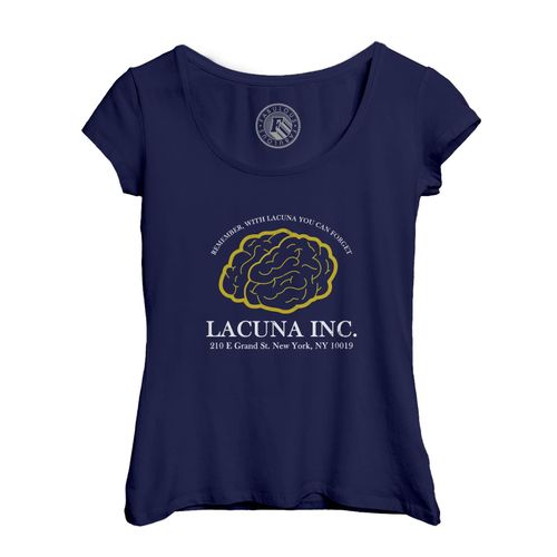 T-Shirt Femme Col Echancré Lacuna Inc. Geek Jeux Video Serie Film