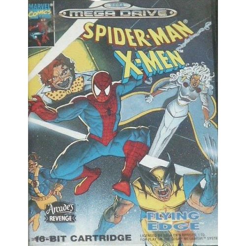 Spider-Man X-Men Megadrive