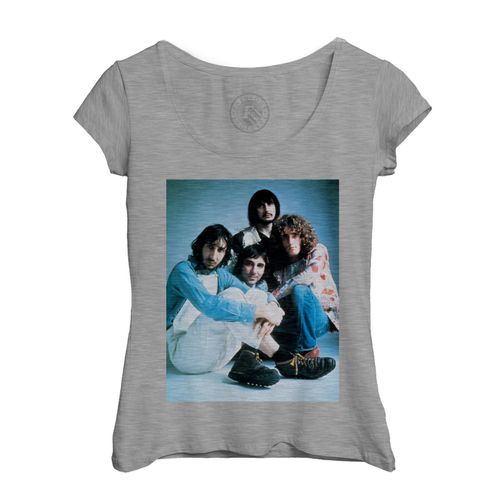 T-Shirt Femme Col Echancré The Who Groupe De Musique Photo De Stars Célébrités 4