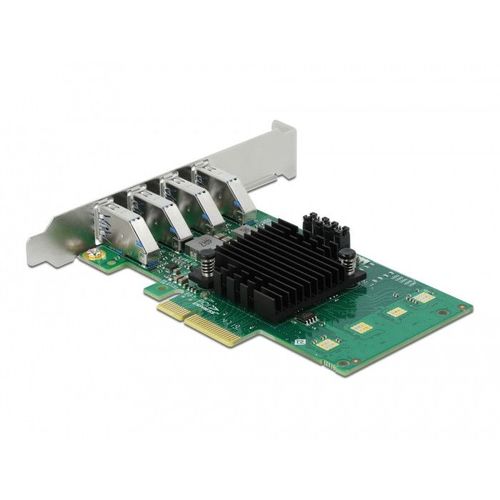 Adap Delock Pcie Express 4x To Usb 3,0 Ext. 4x
