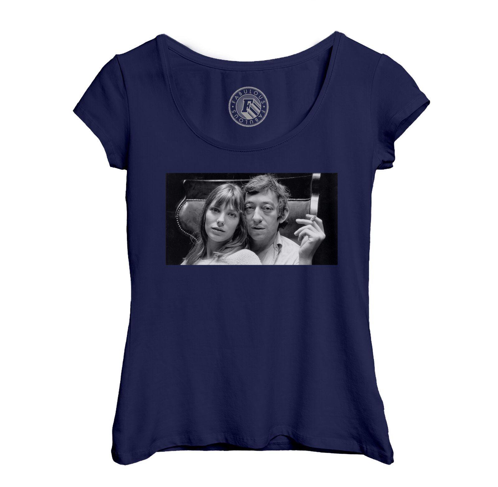 Jane Birkin Serge Gainsbourg Inspired T-shirt Où Es-tu Melody 