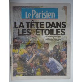 Le Parisien Du 16 Juillet 2018 - La France Championne Du Monde De Football