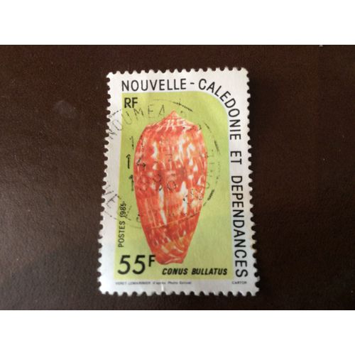 1 Timbre Oblitéré Nouvelle-Caledonie Et Dépendances, France, 1985