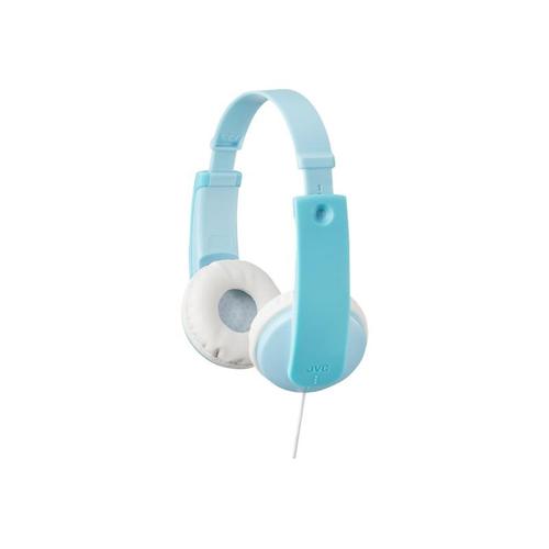 JVC HA-KD7 - Écouteurs - sur-oreille - filaire - jack 3,5mm - Bleu menthe