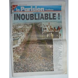 Le Parisien Du 14 Juillet 2018 - La France Championne Du Monde De Football