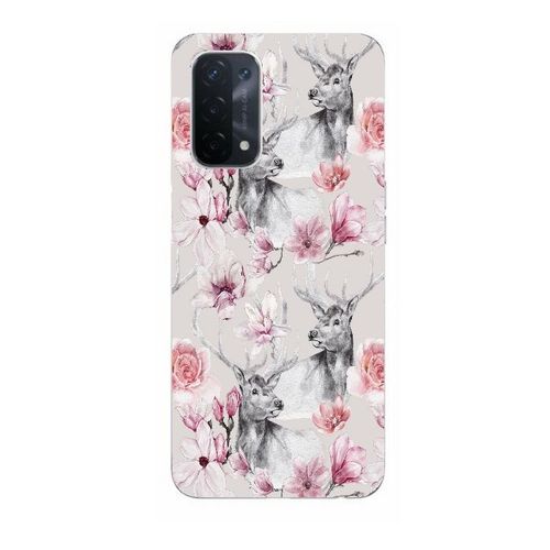 Coque Oppo A94 5g Renne Fleur Rose