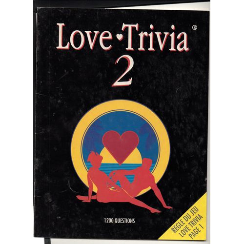Livret Règle Du Jeu Love-Trivia 2