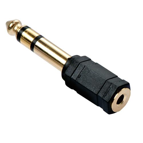 Lindy - Adaptateur audio - jack stéréo mâle pour mini-phone stereo 3.5 mm femelle