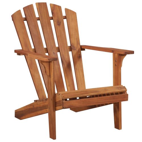 Vidaxl Chaise De Jardin Adirondack Bois D'acacia Massif