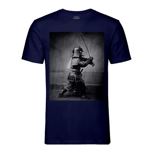 T-Shirt Homme Col Rond Samourai Photo Ancienne Japon Epee Vintage Sabre