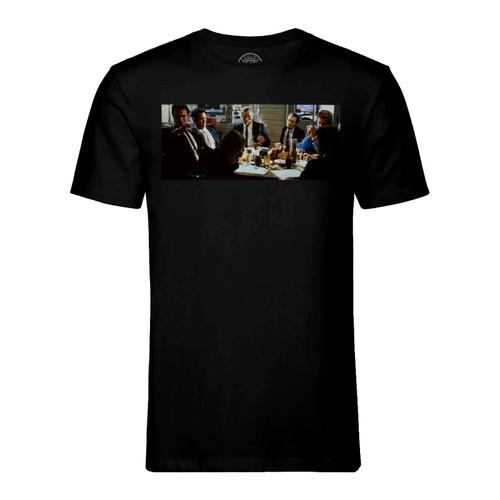 T-Shirt Homme Col Rond Reservoir Dogs Braquage Banque Tarantino Tim Roth Cinema