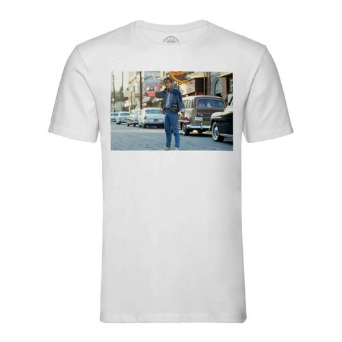 T-Shirt Homme Col Rond Retour Vers Le Futur Marty Mcfly Michael J. Fox 60's