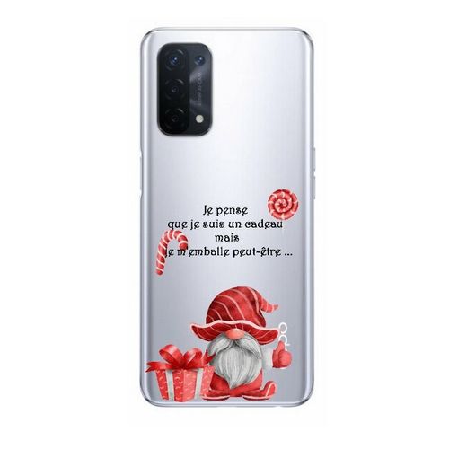 Coque Oppo A94 5g Gnome De Noel Personnalisee