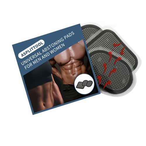 6 Coussinets De Rechange Pads Électrode De Ceinture Gel Feuille Compatible Avec Appareils Slendertone Electrostimulateur Abs Series Musculation Abdominales Hip Ems