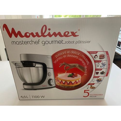 Robot pâtissier moulinex master chef gourmet
