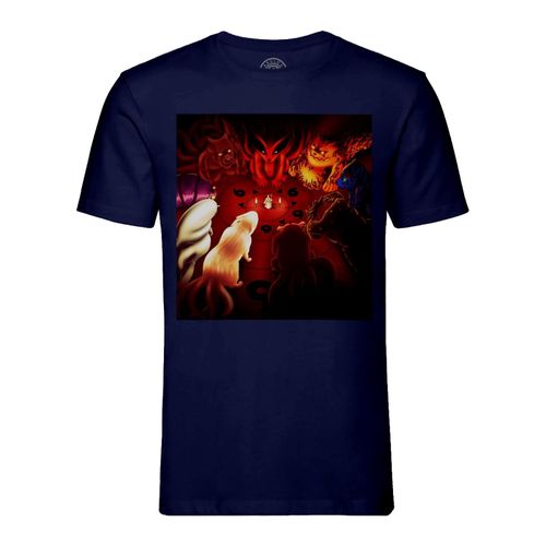 T-Shirt Homme Col Rond Naruto Invocation Manga Japon