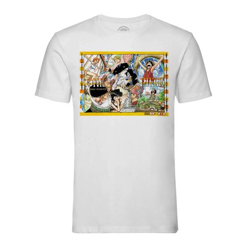 T-Shirt Homme Col Rond One Piece Shonen Manga A Casual Discovery