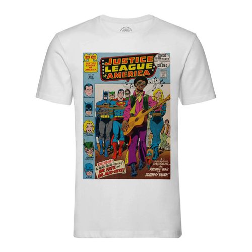 T-Shirt Homme Col Rond Justice League Superman Batman / Bande Dessinee / Comics Super Hero