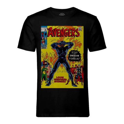 T-Shirt Homme Col Rond The Avengers Bande Dessinee Comics Super Heros No.87