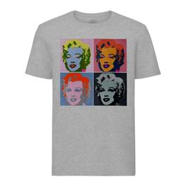 andy warhol marilyn monroe t shirt