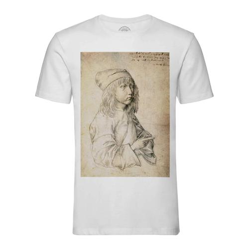 T-Shirt Homme Col Rond Autoportrait A 13 Ans Albrecht Durer Dessin Art Renaissance