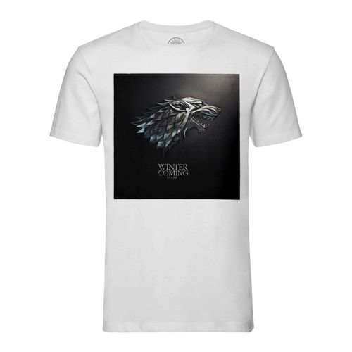 T-Shirt Homme Col Rond Stark Winter Is Coming Game Of Thrones Serie
