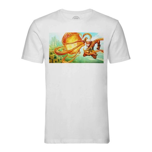 T-Shirt Homme Col Rond Street Fighter Dhalsim Retro Gaming Arcade