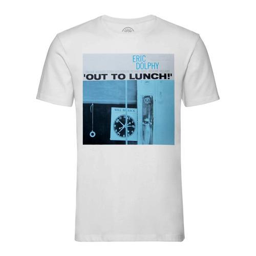 T-Shirt Homme Col Rond Eric Dolphy Out To Lunch Album Cover Jazz Classique