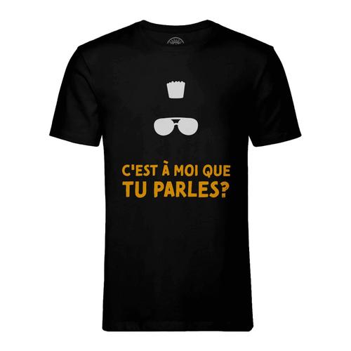 T-Shirt Homme Col Rond C'est À Moi Que Tu Parles ? Taxi Driver Film