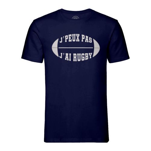 T-Shirt Homme Col Rond J'peux Pas J'ai Rugby