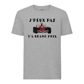 T-shirt Homme Col V J'Peux Pas Y'a Grand Prix Formule 1 F1 Course