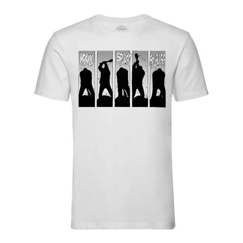 T-Shirt Homme Col Rond Negan Et Lucille The Walking Dead Bande Dessinee