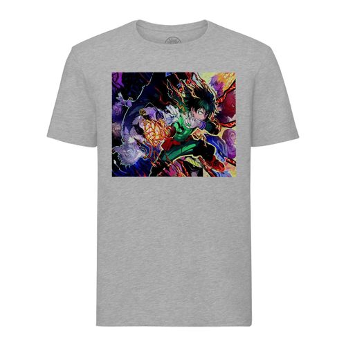 T-Shirt Homme Col Rond Boku No Hero Academia Manga Anime