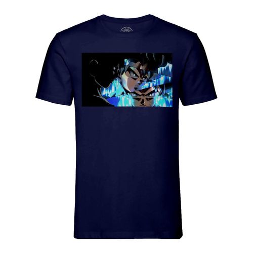 T-Shirt Homme Col Rond Dragon Ball Super Son Goku Déterminé Vues Bd 2 Anime Manga Japon