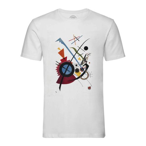 T-Shirt Homme Col Rond Peinture Wassily Kandinsky Art Oeuvre Contemporain