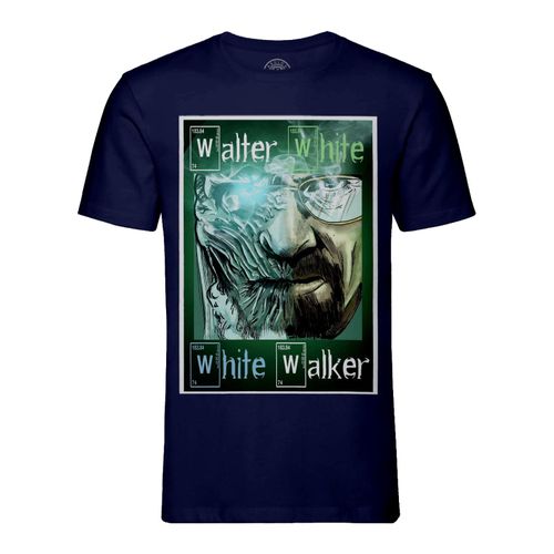 T-Shirt Homme Col Rond Game Of Geek Walter White Walker Breaking Bad Game Of Thrones Humour