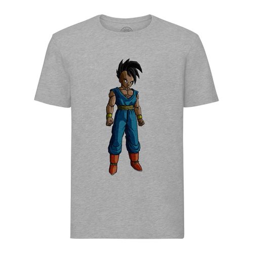 T-Shirt Homme Col Rond Dragon Ball Z Uub Oob Dbgt Dbz Anime Japon