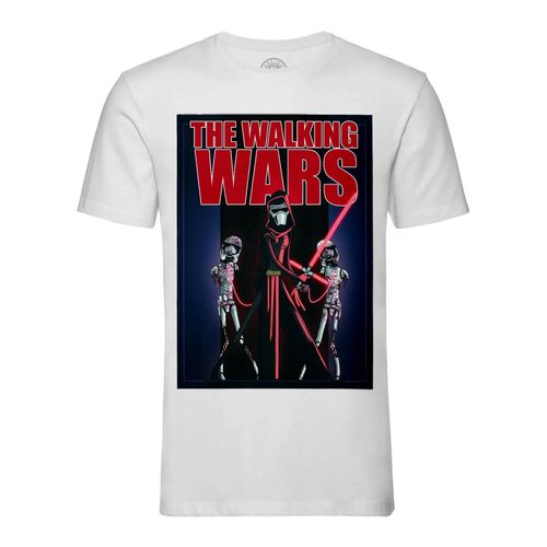 T-Shirt Homme Col Rond Game Of Geek The Walking Wars Walking Dead Star Wars Humour