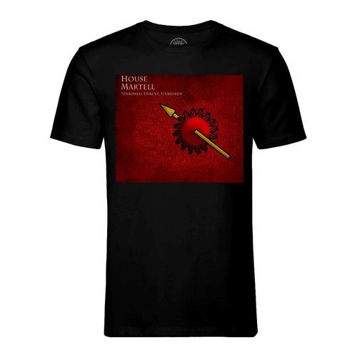 T-Shirt Homme Col Rond Game Of Thrones Maison Martel 7 Kingdom